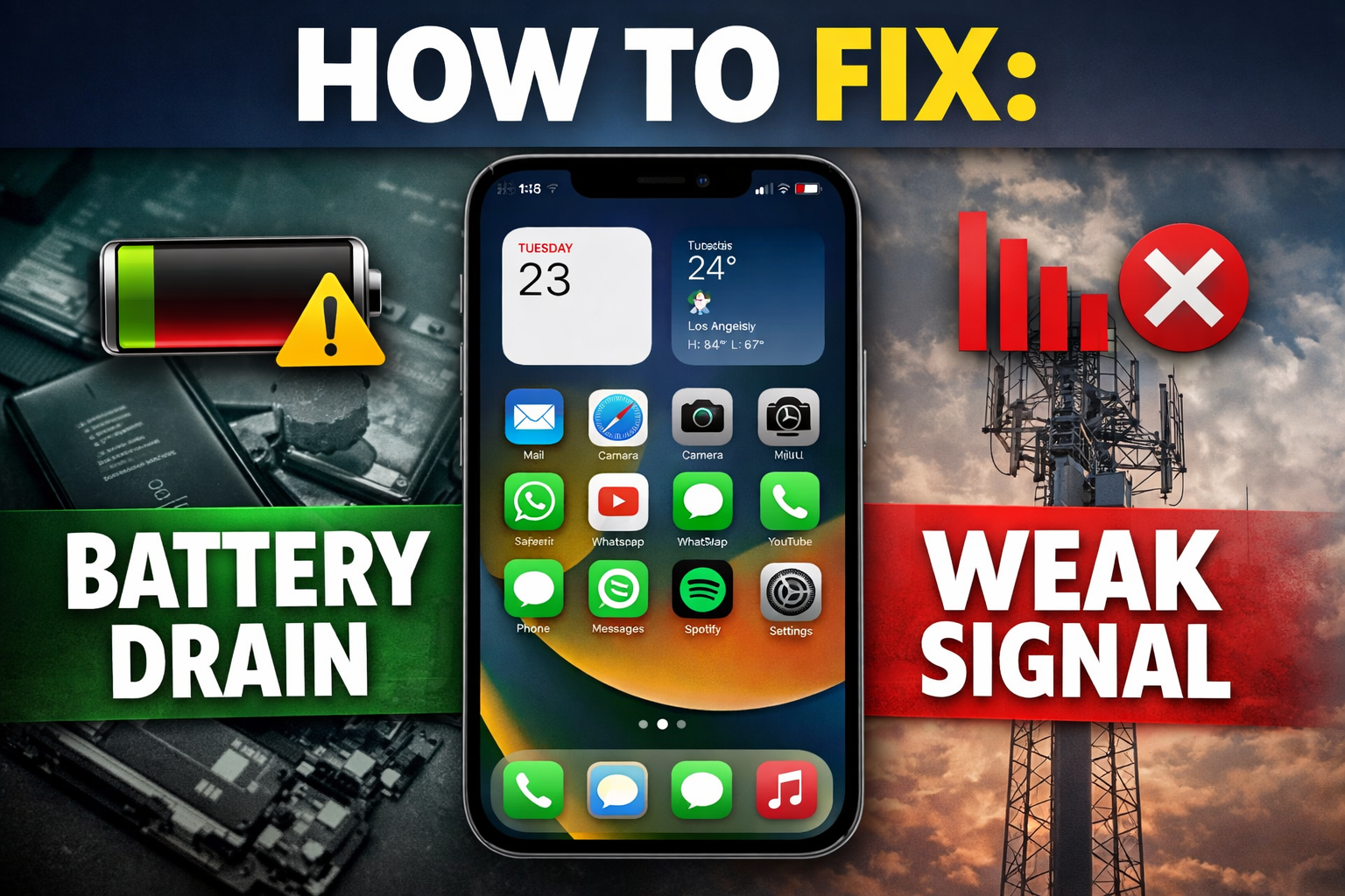 “Why iPhones Struggle in Strong Network Zones – Battery & Band Support Breakdown”
