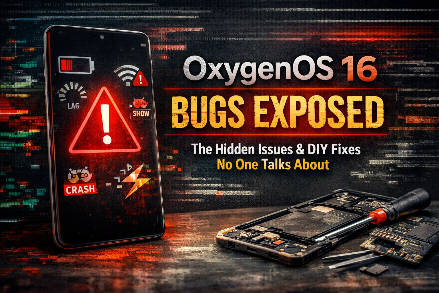OxygenOS 16 Bugs Exposed: The Hidden Issues & DIY Fixes No One Talks About
