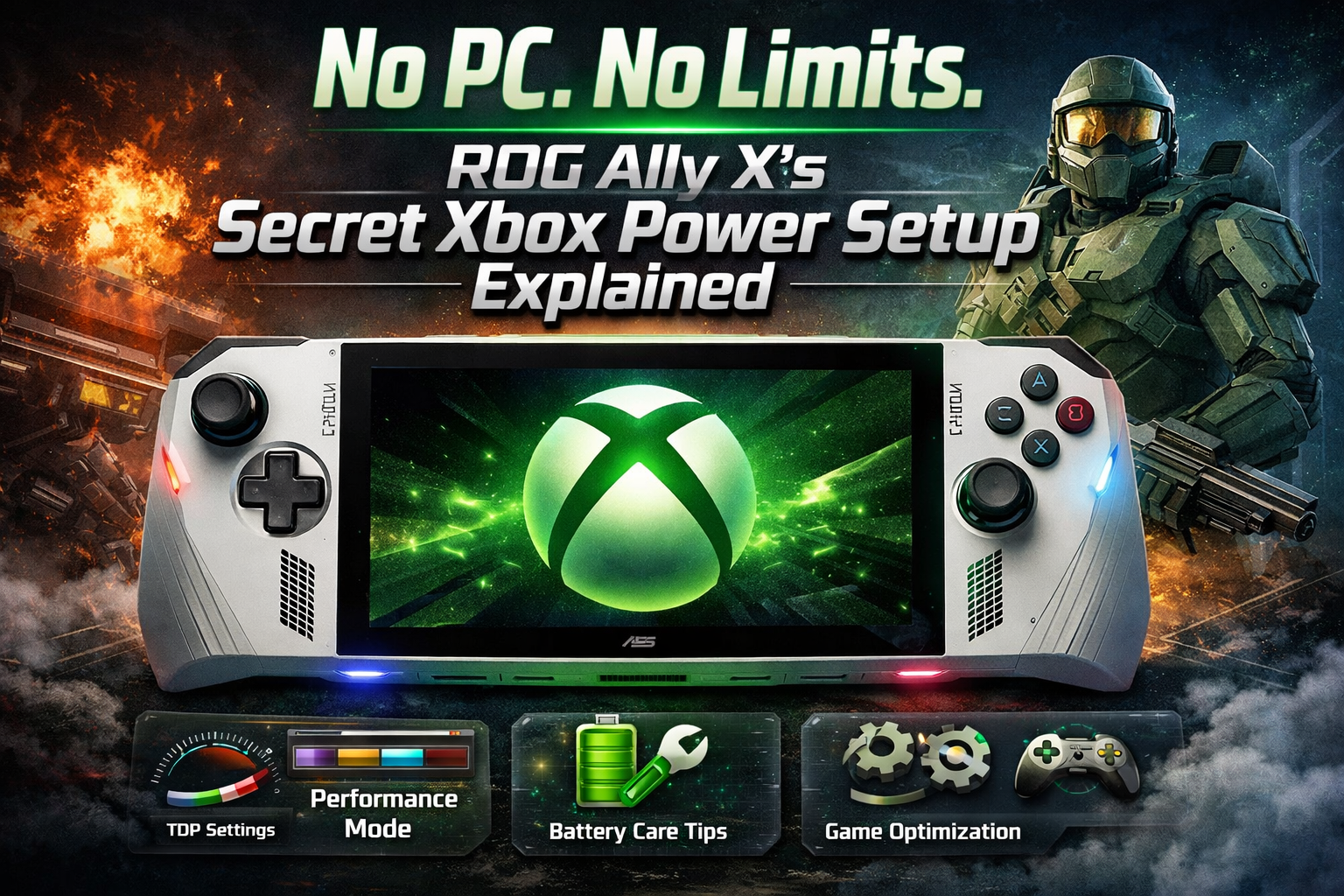 No PC. No Limits. ROG Ally X’s Secret Xbox Power Setup Explained